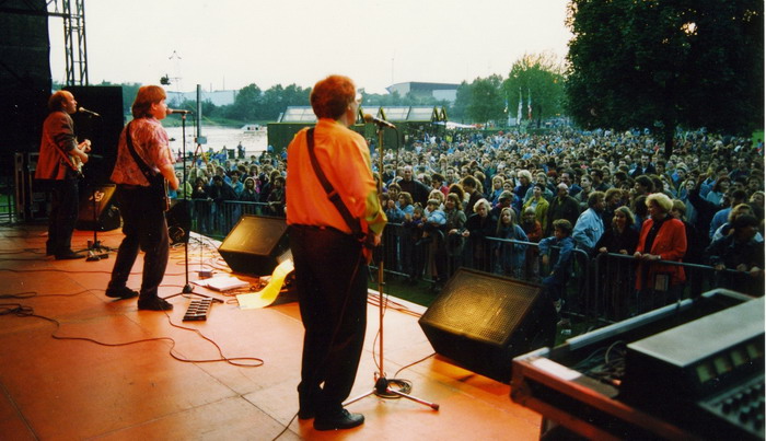 Open Air Konzert auf der Beach Party - The Beats